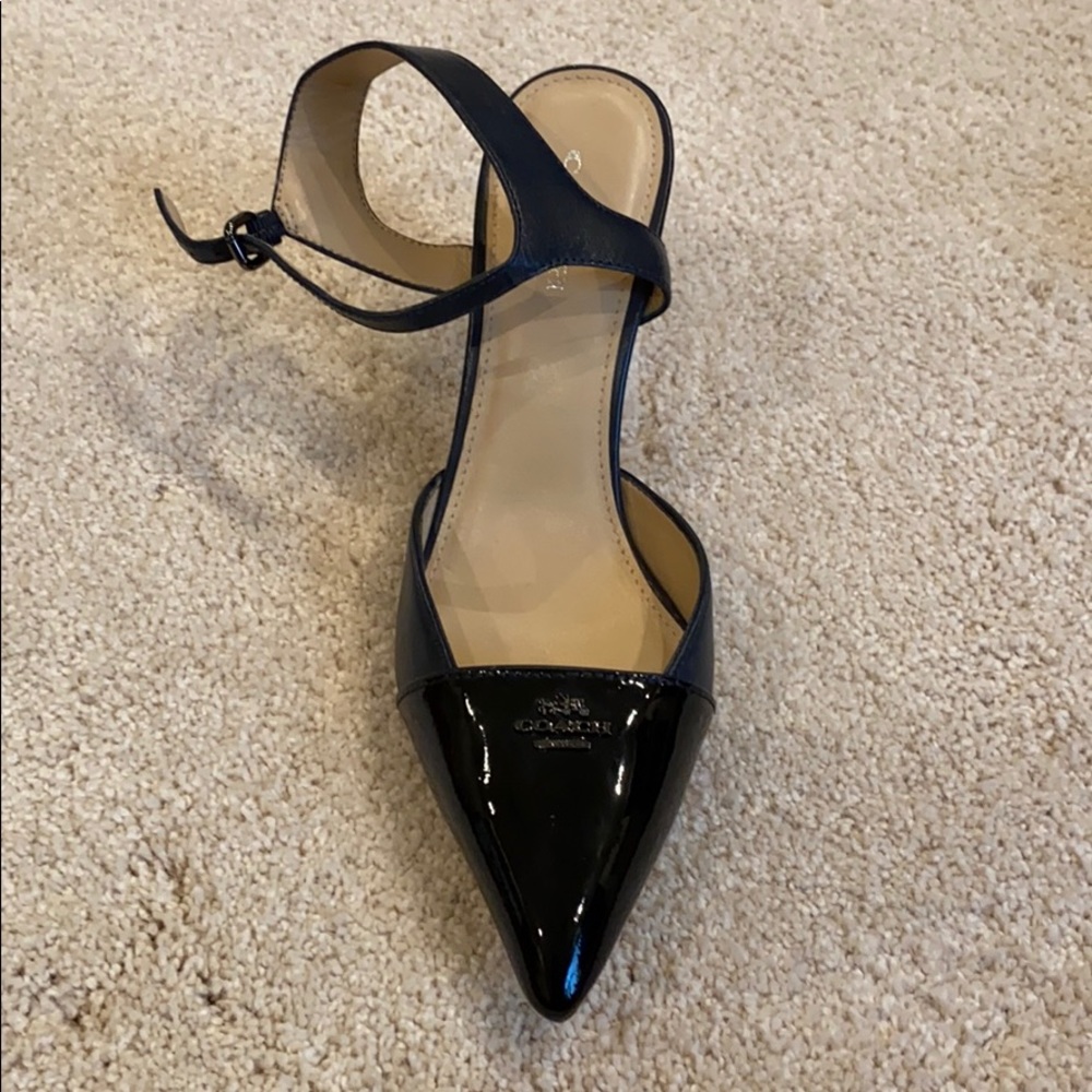 Coach kitten heels